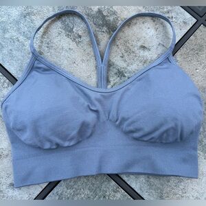 Gymshark Sweat Seamless Sports Bra Medium Gray